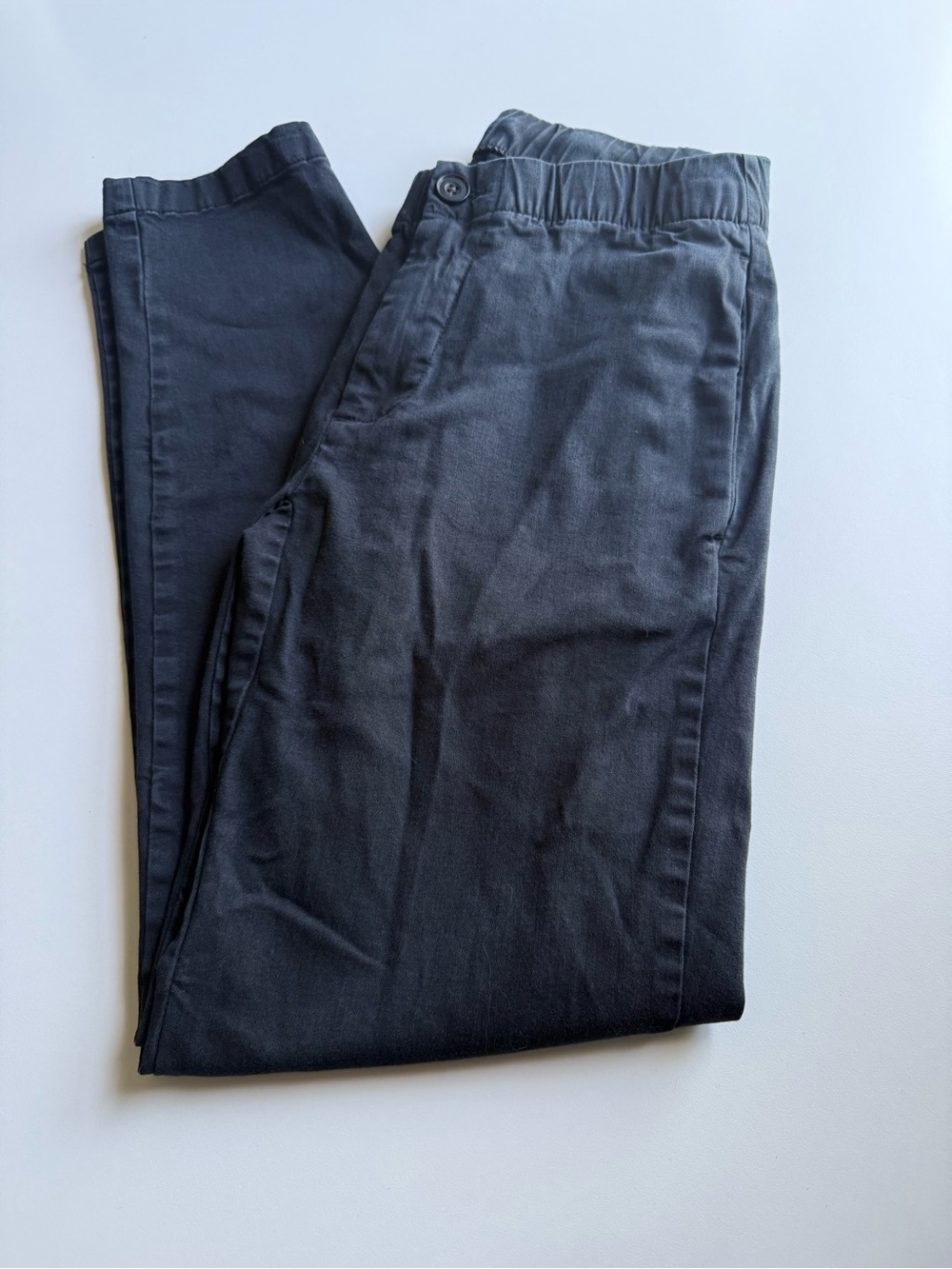 Bonobos drawstring Black Straight-Leg Pants XS short
